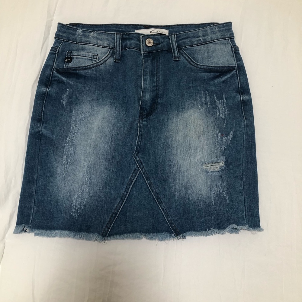 Denim skirt